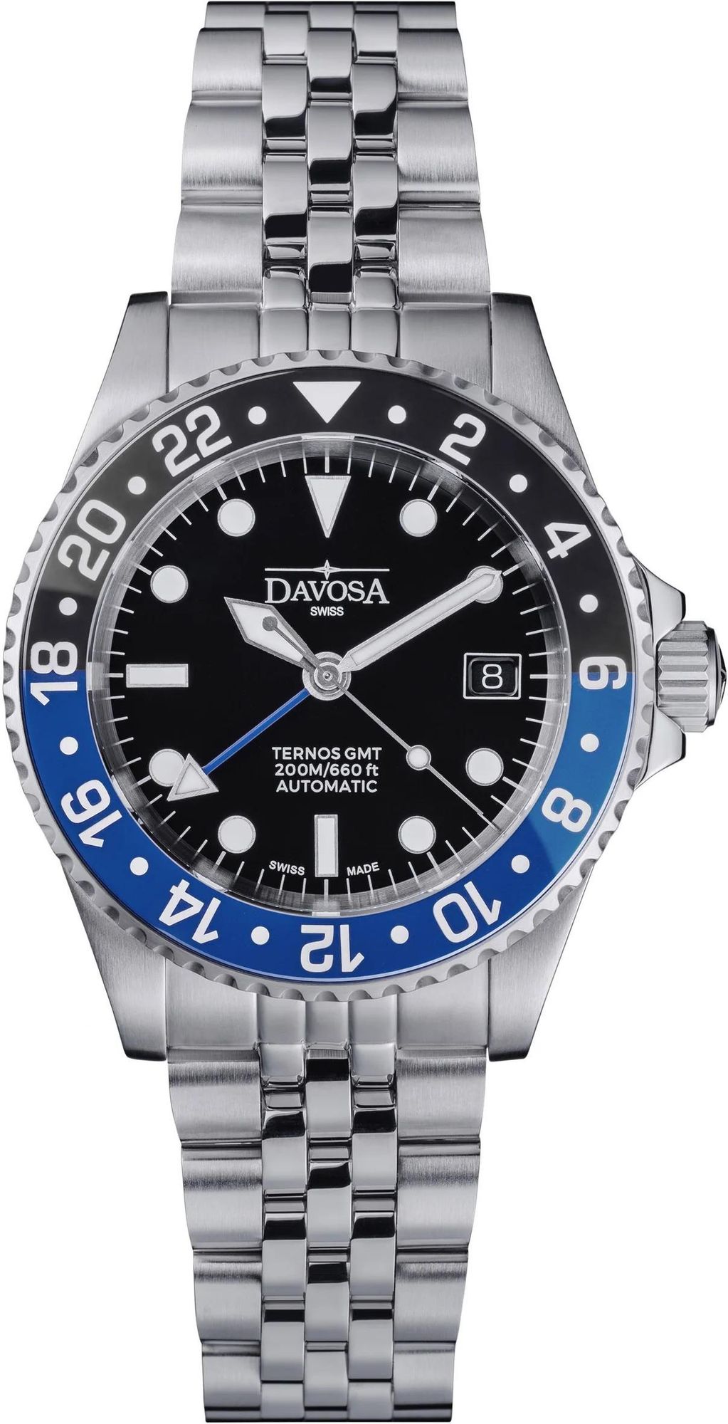 Davosa TERNOS DIVER GMT 16156304 Automatisch horloge voor heren Davosa TERNOS DIVER GMT 16156304 Automatisch horloge voor heren