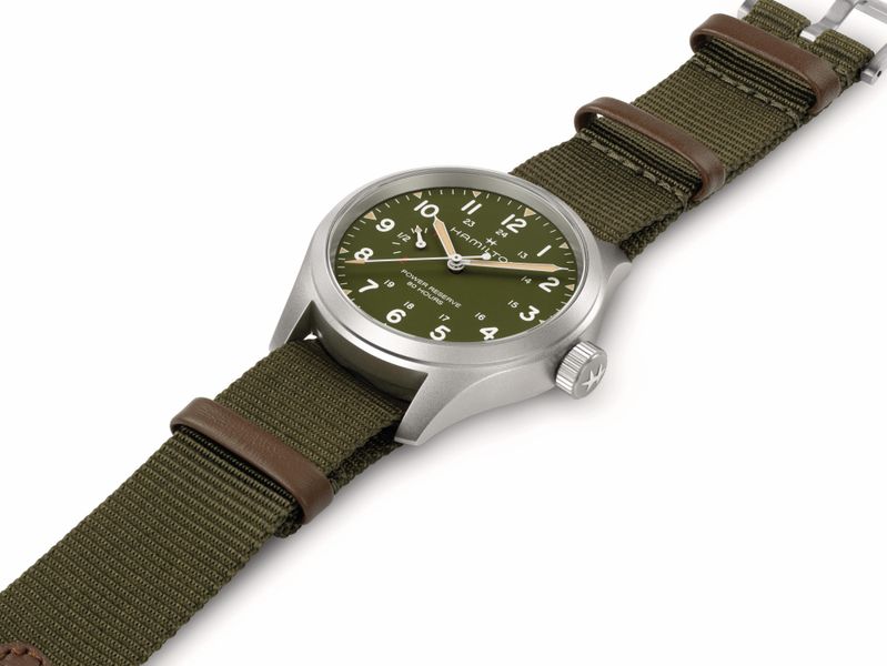 Hamilton Khaki Field Mechanical Power Reserve H69509960 Reloj Automático para hombres Reserve de marcha de 80 horas Hamilton Khaki Field Mechanical Power Reserve H69509960 Reloj Automático para hombres Reserve de marcha de 80 horas