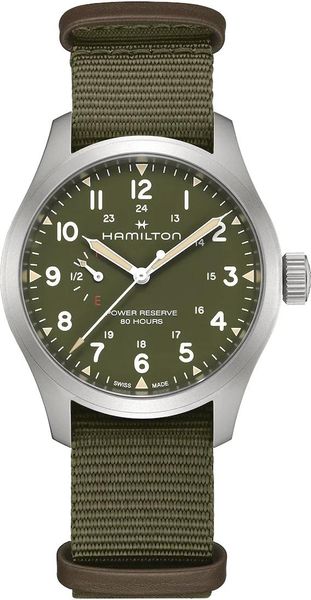 Hamilton Khaki Field Mechanical Power Reserve H69509960 Reloj Automático para hombres Reserve de marcha de 80 horas Hamilton Khaki Field Mechanical Power Reserve H69509960 Reloj Automático para hombres Reserve de marcha de 80 horas