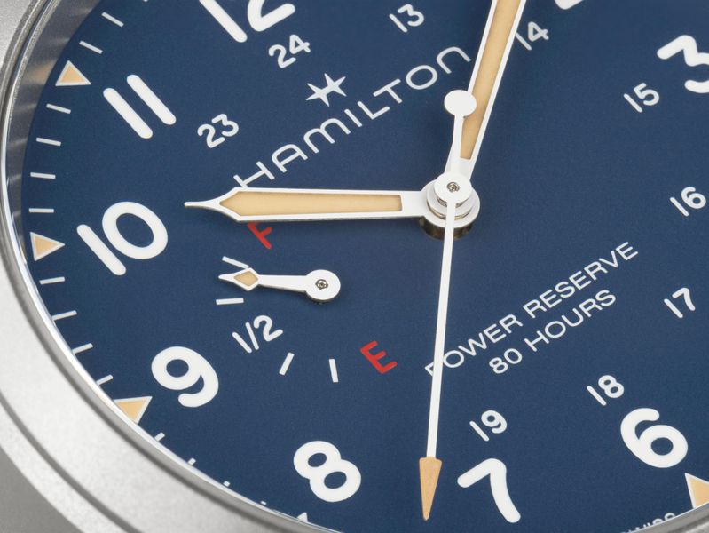 Hamilton Khaki Field Mechanical Power Reserve H69509940 Reloj Automático para hombres Reserve de marcha de 80 horas Hamilton Khaki Field Mechanical Power Reserve H69509940 Reloj Automático para hombres Reserve de marcha de 80 horas