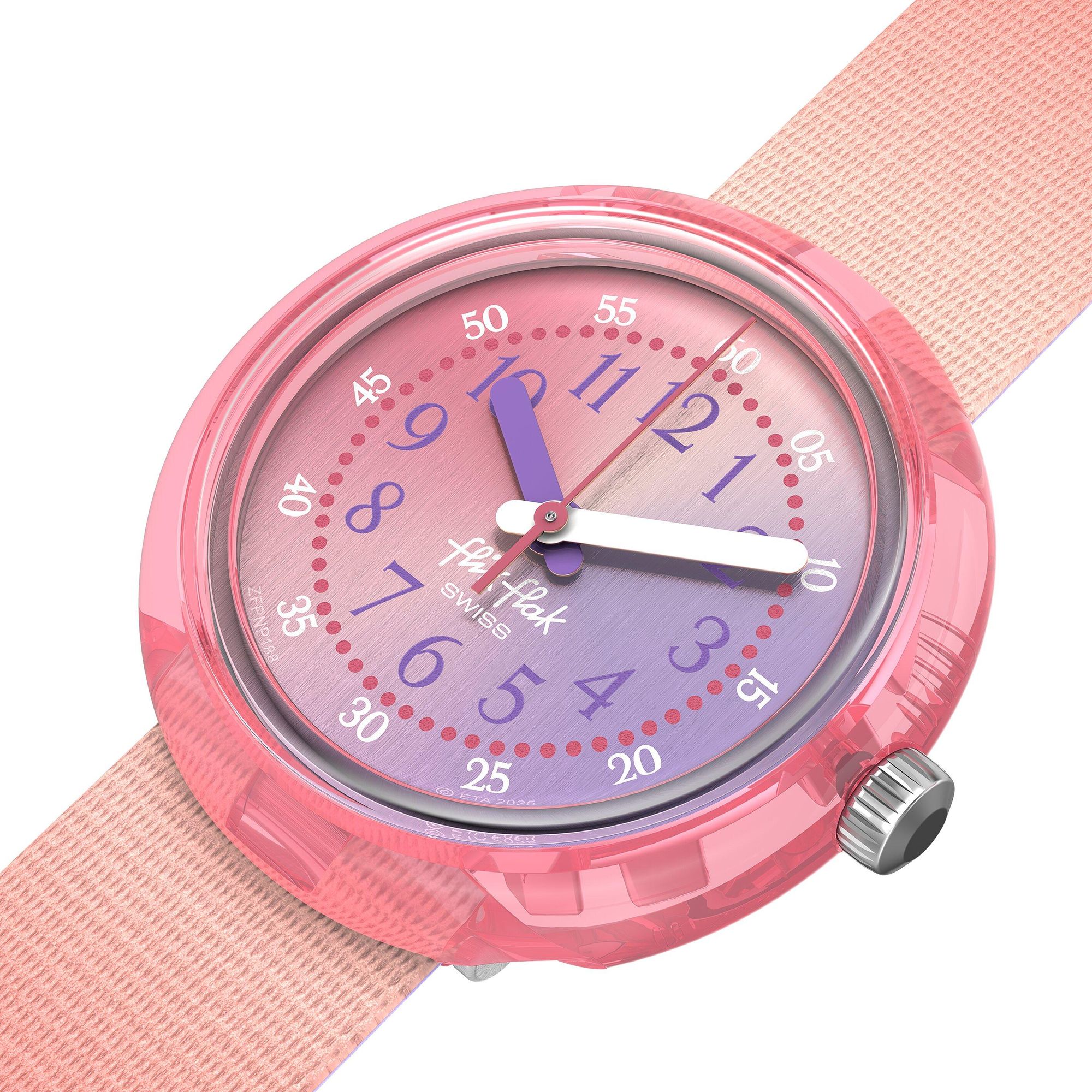Flik Flak QUENCH IN PINK FPNP188 Meisjeshorloge