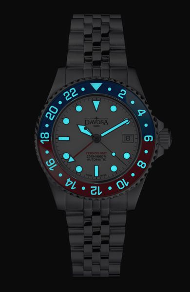 Davosa Ternos GMT Lucent 16159202 Reloj Automático para hombres Segundo Huso Horario Davosa Ternos GMT Lucent 16159202 Reloj Automático para hombres Segundo Huso Horario
