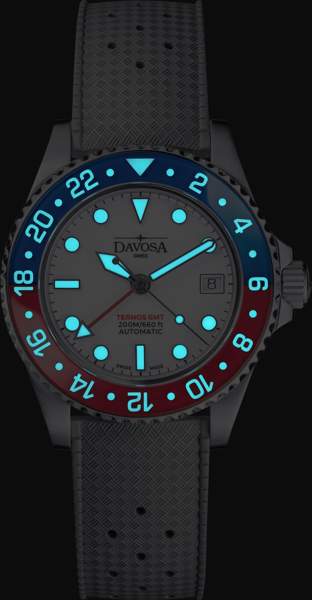 Davosa Ternos GMT Lucent 16159315 Automatisch horloge voor heren 2. Tijdzone Davosa Ternos GMT Lucent 16159315 Automatisch horloge voor heren 2. Tijdzone