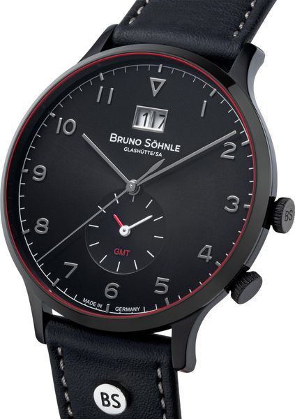 BRUNO SÖHNLE UHRENATELIER GLASHÜTTE/SA Brunello GMT 17-73239-721 Reloj de Pulsera para hombres Segundo Huso Horario BRUNO SÖHNLE UHRENATELIER GLASHÜTTE/SA Brunello GMT 17-73239-721 Reloj de Pulsera para hombres Segundo Huso Horario