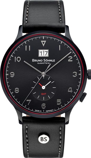 BRUNO SÖHNLE UHRENATELIER GLASHÜTTE/SA Brunello GMT 17-73239-721 Reloj de Pulsera para hombres Segundo Huso Horario BRUNO SÖHNLE UHRENATELIER GLASHÜTTE/SA Brunello GMT 17-73239-721 Reloj de Pulsera para hombres Segundo Huso Horario