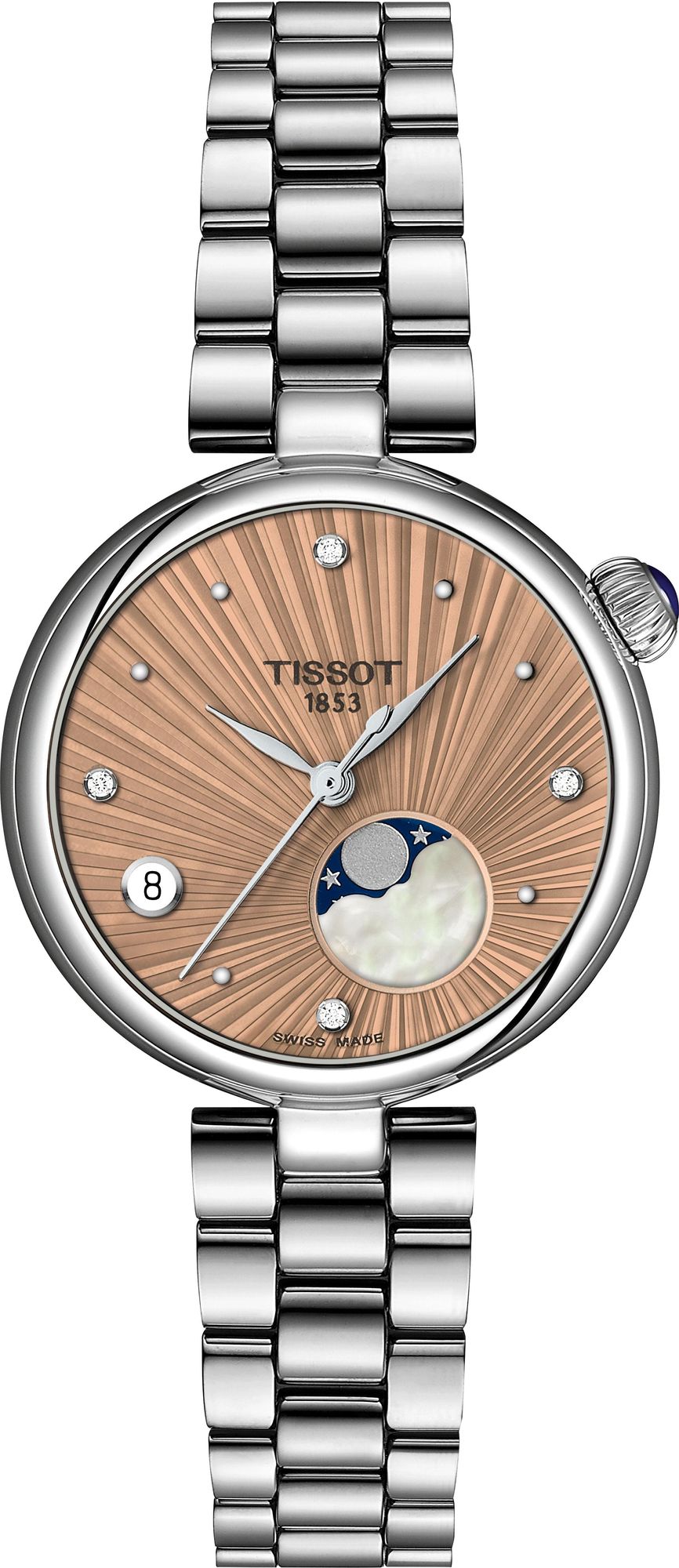 Tissot Desir T152.223.11.546.00 Reloj de Pulsera para mujeres Indicador de la fase lunar Tissot Desir T152.223.11.546.00 Reloj de Pulsera para mujeres Indicador de la fase lunar