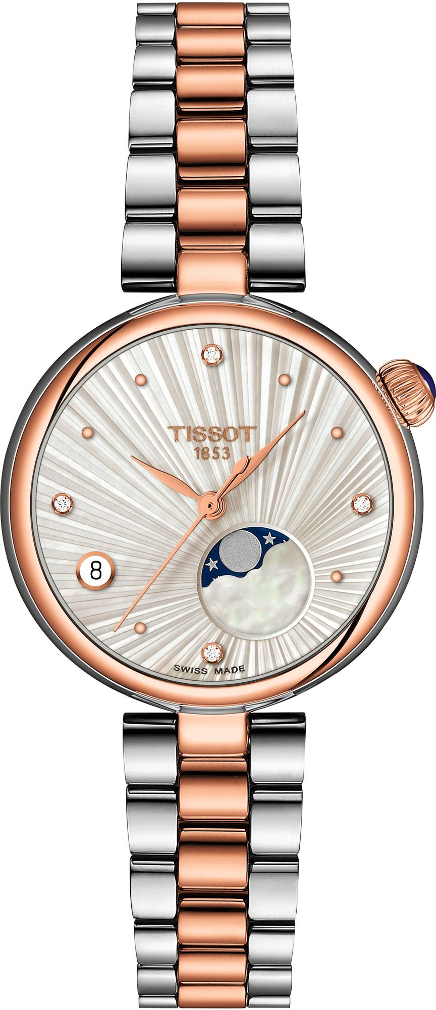 Tissot Desir T152.223.22.036.00 Reloj de Pulsera para mujeres Indicador de la fase lunar Tissot Desir T152.223.22.036.00 Reloj de Pulsera para mujeres Indicador de la fase lunar