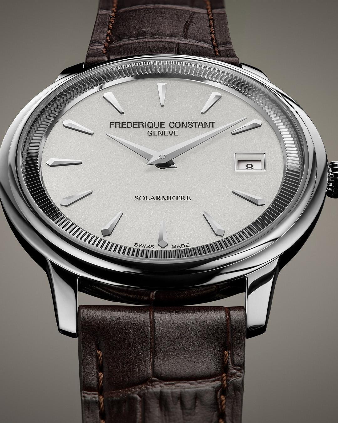 Frederique Constant Geneve Moneta Solarmetre FC-120W3S6 Reloj unisex Alimentación Solar Frederique Constant Geneve Moneta Solarmetre FC-120W3S6 Reloj unisex Alimentación Solar