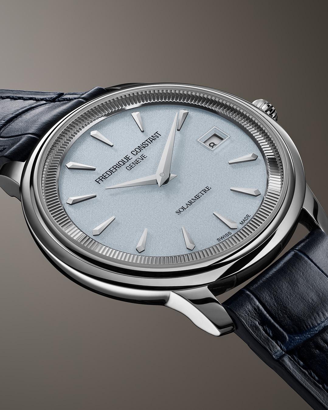 Frederique Constant Geneve Moneta Solarmetre FC-120LB3S6 Orologio unisex Funzionamento a energia solare Frederique Constant Geneve Moneta Solarmetre FC-120LB3S6 Orologio unisex Funzionamento a energia solare