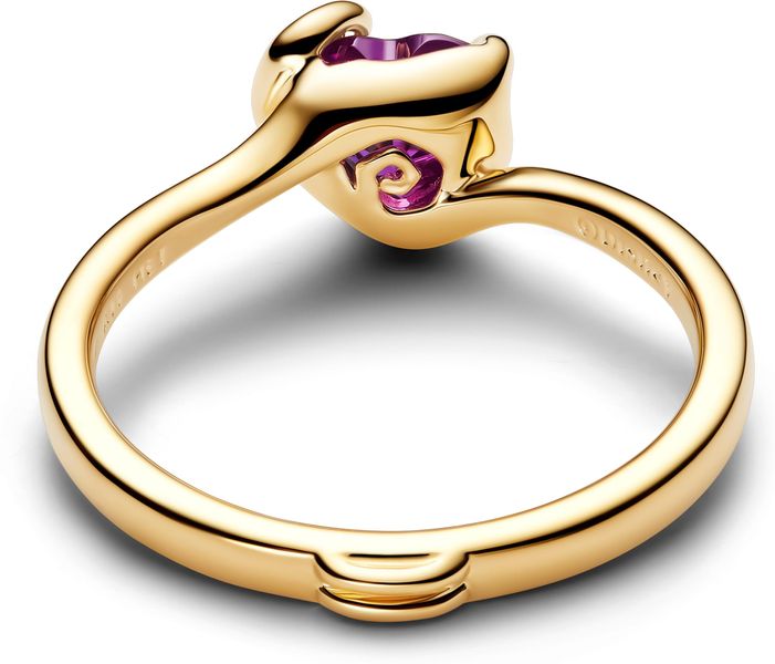 Pandora Disney The Nightmare Before Christmas Sally Purple Heart Ring 164734C01 Anillo para mujeres
