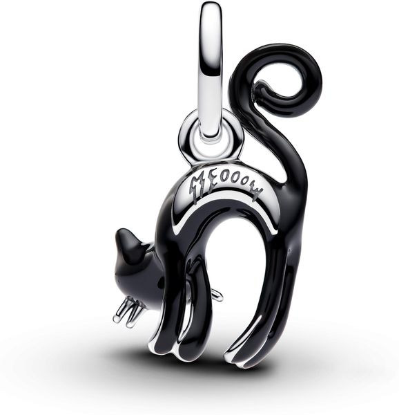 Pandora Black Cat Dangle 794769C01 Charm Anhänger Pandora Black Cat Dangle 794769C01 Charm Anhänger