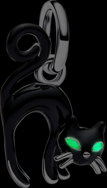 Pandora Black Cat Dangle 794769C01 Charm Anhänger Pandora Black Cat Dangle 794769C01 Charm Anhänger