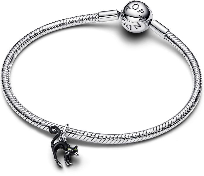 Pandora Black Cat Dangle 794769C01 Charm Anhänger Pandora Black Cat Dangle 794769C01 Charm Anhänger