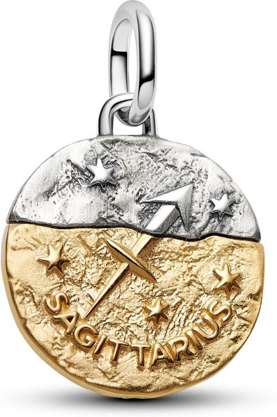Pandora Sagittarius Zodiac Medallion 764988C01 Charm Anhänger Pandora Sagittarius Zodiac Medallion 764988C01 Charm Anhänger