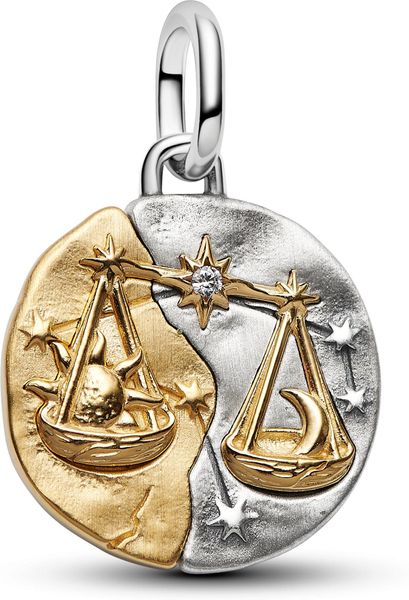 Pandora Libra Zodiac Medallion 764983C01 Charm Anhänger