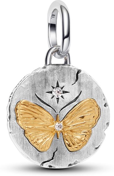 Pandora Butterfly Medallion 764803C01 Charm Anhänger