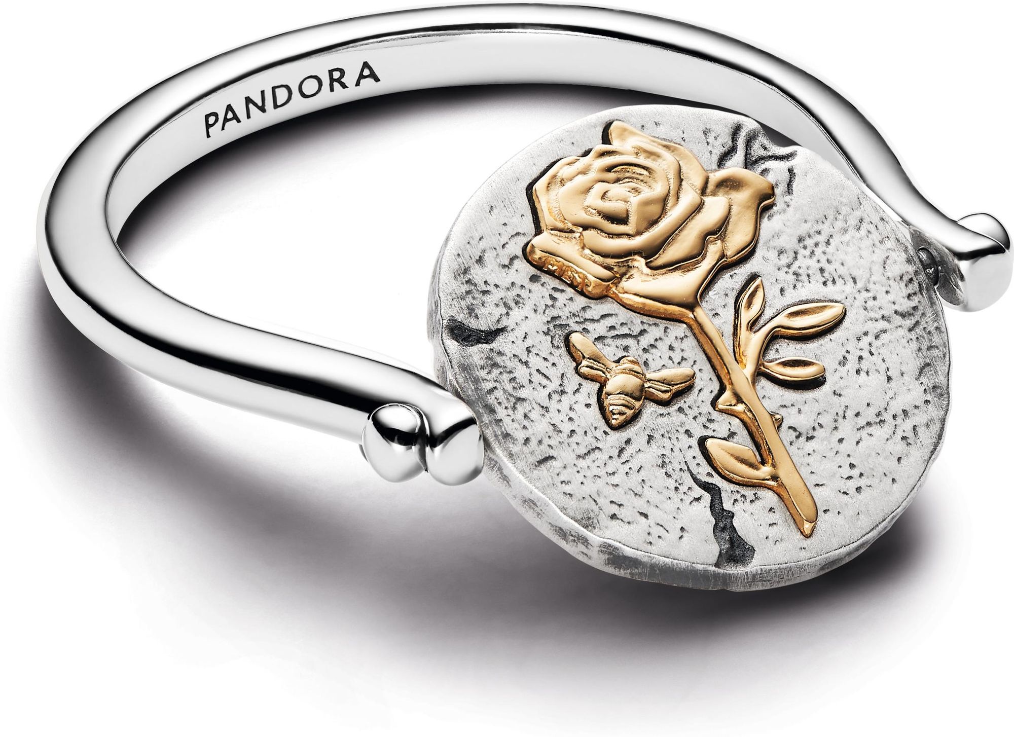 Pandora Rose Reversible Medallion Ring 164811C00 Damesring Pandora Rose Reversible Medallion Ring 164811C00 Damesring