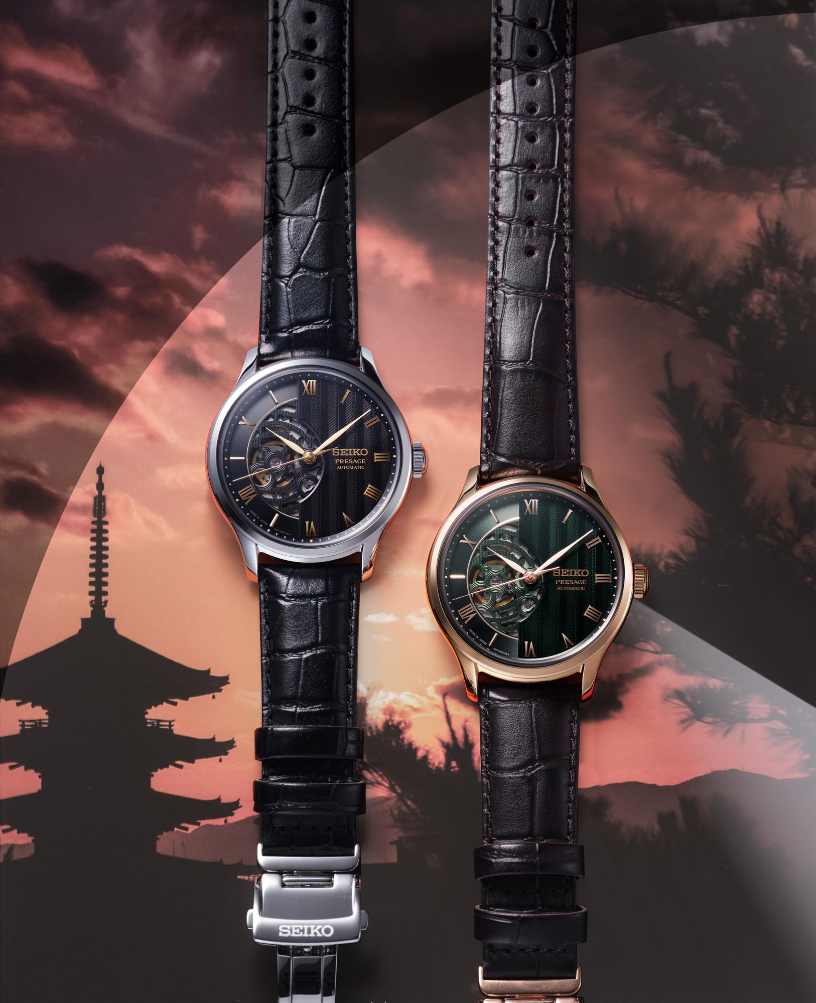 Seiko Presage Automatic Japanese garden HCB007J1 Orologio automatico uomo Seiko Presage Automatic Japanese garden HCB007J1 Orologio automatico uomo