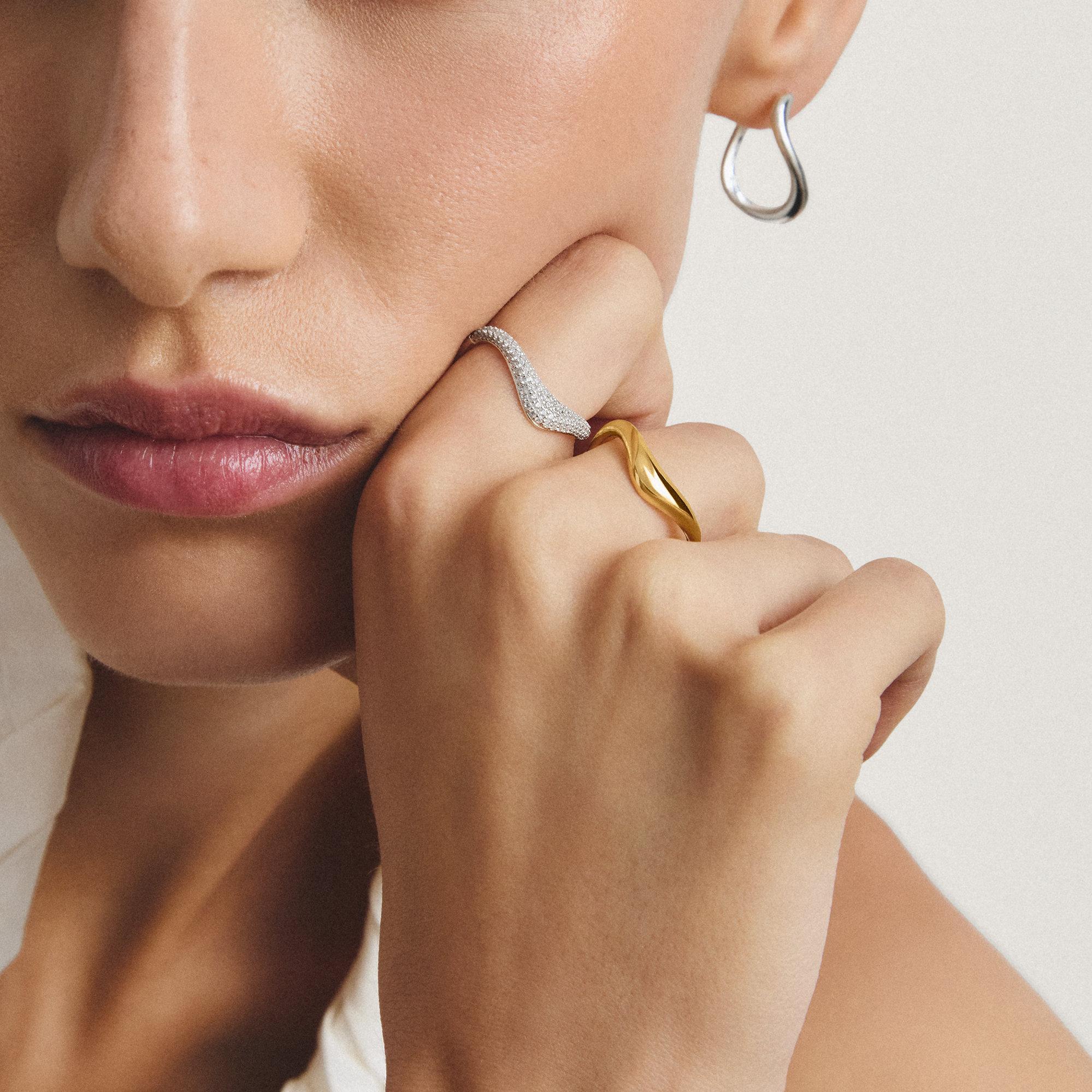 Thomas Sabo Fluid Elegance TR2546-051-14 Anillo para mujeres Thomas Sabo Fluid Elegance TR2546-051-14 Anillo para mujeres