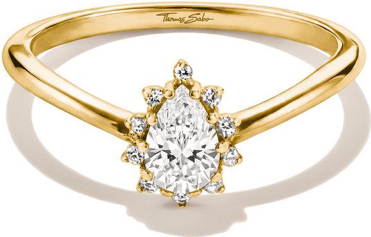 Thomas Sabo Classic TS TR2479-M01-14 Damesring