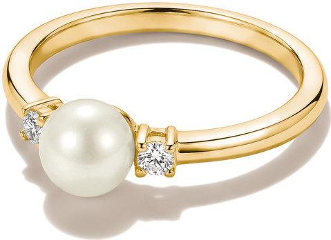 Thomas Sabo Classic Pearls TR2370-M01-14 Damesring Thomas Sabo Classic Pearls TR2370-M01-14 Damesring