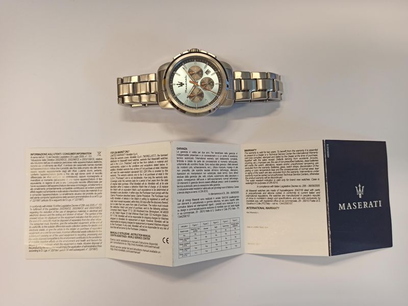 MASERATI SUCCESSO R8873621044 Herenchronograaf MASERATI SUCCESSO R8873621044 Herenchronograaf