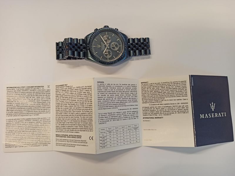 MASERATI COMPETIZIONE R8873600011 Herenchronograaf MASERATI COMPETIZIONE R8873600011 Herenchronograaf