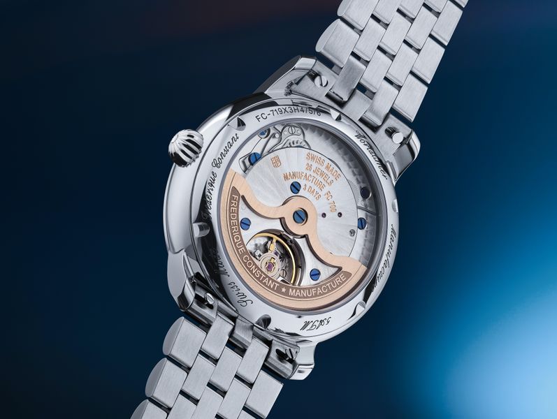 Frederique Constant Geneve CLASSIC WORLDTIMER FC-719NN3H6B Unisex World Time Frederique Constant Geneve CLASSIC WORLDTIMER FC-719NN3H6B Unisex World Time
