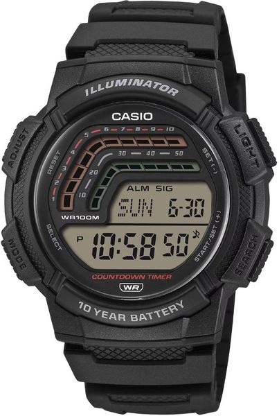 Casio TIMELESS COLLECTION WS-1800-1AVEF Digitaal horloge voor heren Casio TIMELESS COLLECTION WS-1800-1AVEF Digitaal horloge voor heren