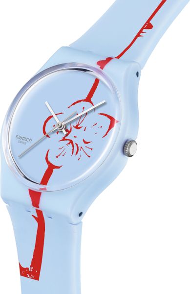 Swatch FLOWERING PLUM SO28Z136 Reloj unisex Swatch FLOWERING PLUM SO28Z136 Reloj unisex