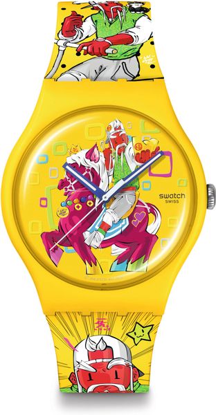 Swatch BLOW AWAY SO29Z157 Reloj unisex Swatch BLOW AWAY SO29Z157 Reloj unisex