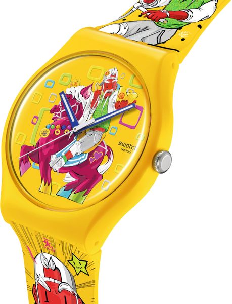 Swatch BLOW AWAY SO29Z157 Reloj unisex Swatch BLOW AWAY SO29Z157 Reloj unisex