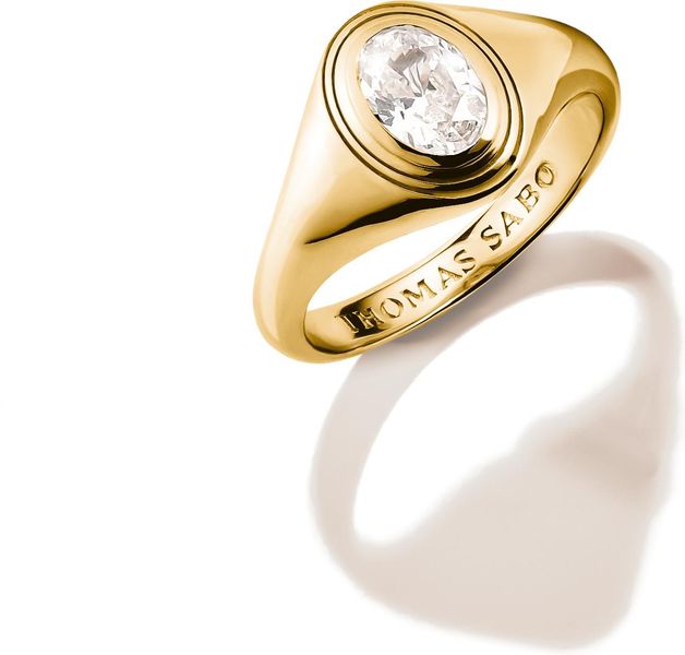 Thomas Sabo Bold Elegance TR2523-414-14 Anillo para mujeres Thomas Sabo Bold Elegance TR2523-414-14 Anillo para mujeres