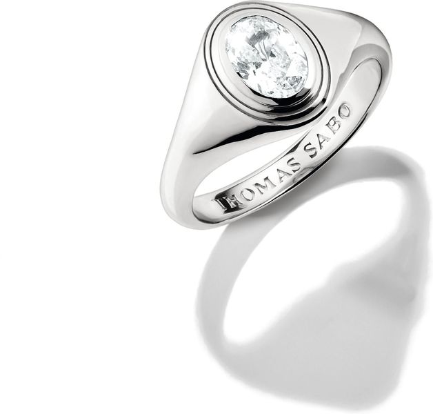 Thomas Sabo Bold Elegance TR2523-051-14 Anillo para mujeres Thomas Sabo Bold Elegance TR2523-051-14 Anillo para mujeres