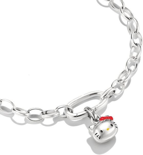Thomas Sabo Thomas Sabo x Hello Kitty CC1359-M06-10 Charm-hanger Thomas Sabo Thomas Sabo x Hello Kitty CC1359-M06-10 Charm-hanger