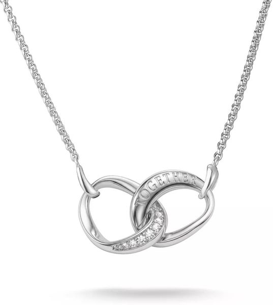Thomas Sabo Together KE2380-051-14-L45V Halsketting voor haar Thomas Sabo Together KE2380-051-14-L45V Halsketting voor haar