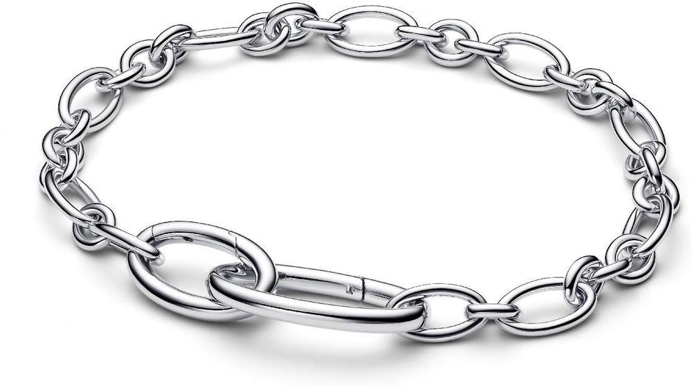 Pandora Openable Oval Link Chain 594678C00 Dames armband