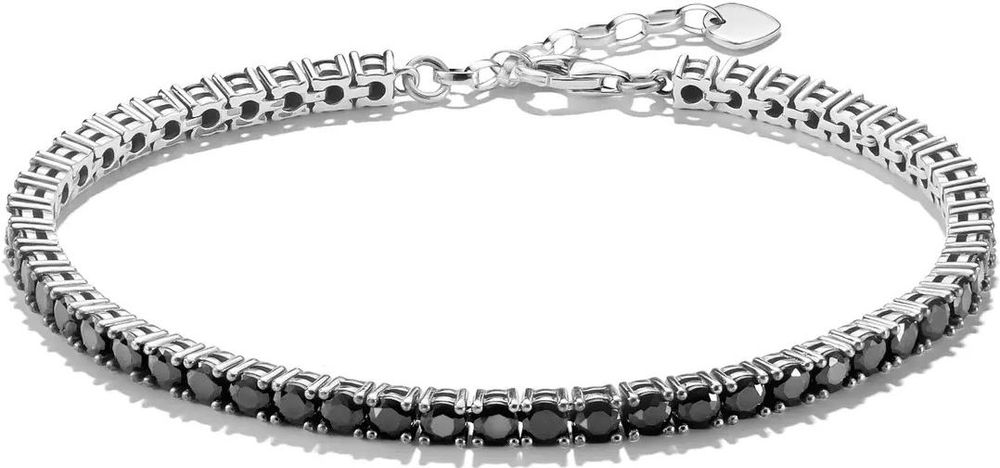 Thomas Sabo Sparkling Black A1484-643-11 Pulsera para mujeres