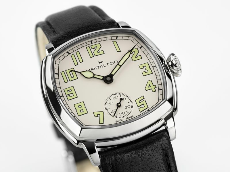 Hamilton American Classic Cushion Mechanical H36109720 Unisexuhr