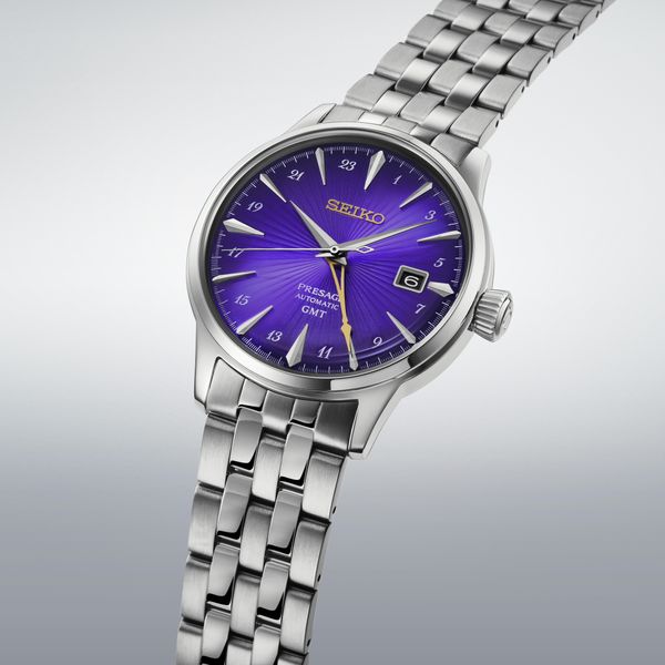 Seiko Presage Automatic Cocktail GMT HCB006J1 Automatisch horloge voor heren Seiko Presage Automatic Cocktail GMT HCB006J1 Automatisch horloge voor heren
