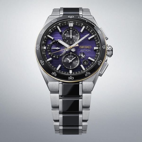 Seiko Astron GPS Solar Dual Time Chronograph HAB011J1 Cronografo uomo Seiko Astron GPS Solar Dual Time Chronograph HAB011J1 Cronografo uomo