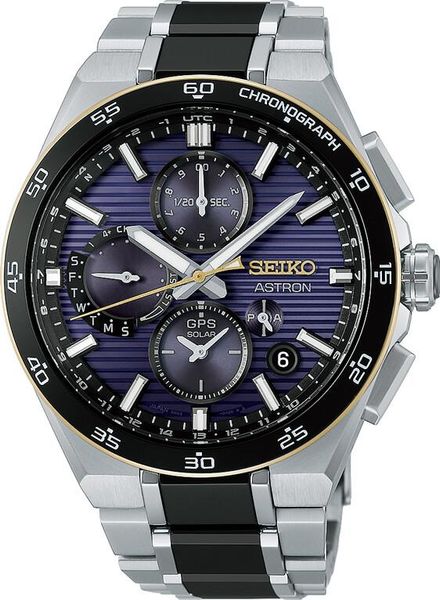 Seiko Astron GPS Solar Dual Time Chronograph HAB011J1 Cronografo uomo Seiko Astron GPS Solar Dual Time Chronograph HAB011J1 Cronografo uomo