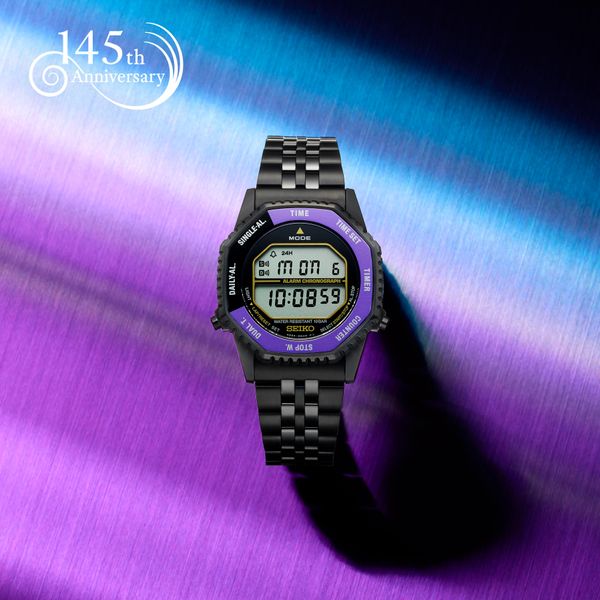 Seiko Digital Alarm Chronograph 145th Anniversary HFL001P1 Herrenarmbanduhr Seiko Digital Alarm Chronograph 145th Anniversary HFL001P1 Herrenarmbanduhr