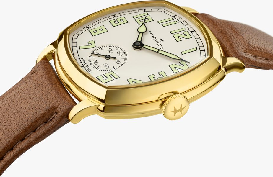 Hamilton American Classic Cushion Mechanical H36139520 Orologio da polso donna Hamilton American Classic Cushion Mechanical H36139520 Orologio da polso donna