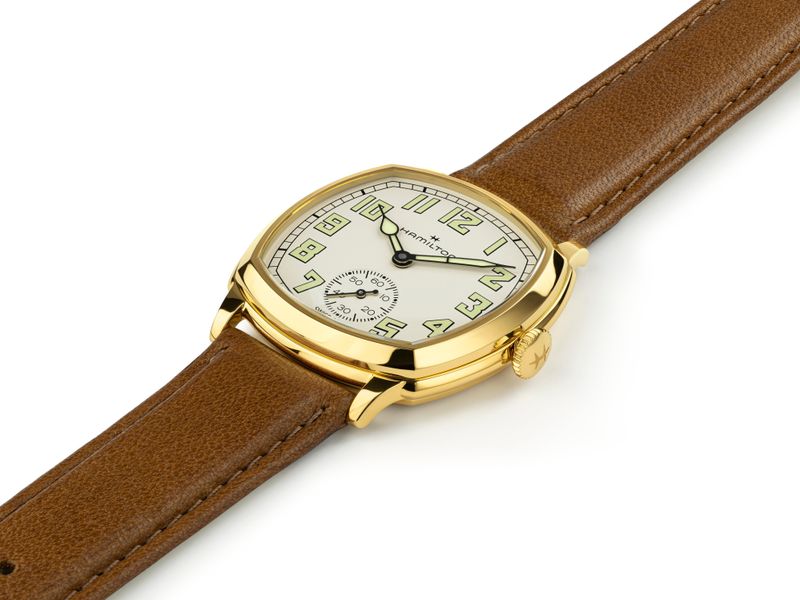 Hamilton American Classic Cushion Mechanical H36139520 Orologio da polso donna Hamilton American Classic Cushion Mechanical H36139520 Orologio da polso donna