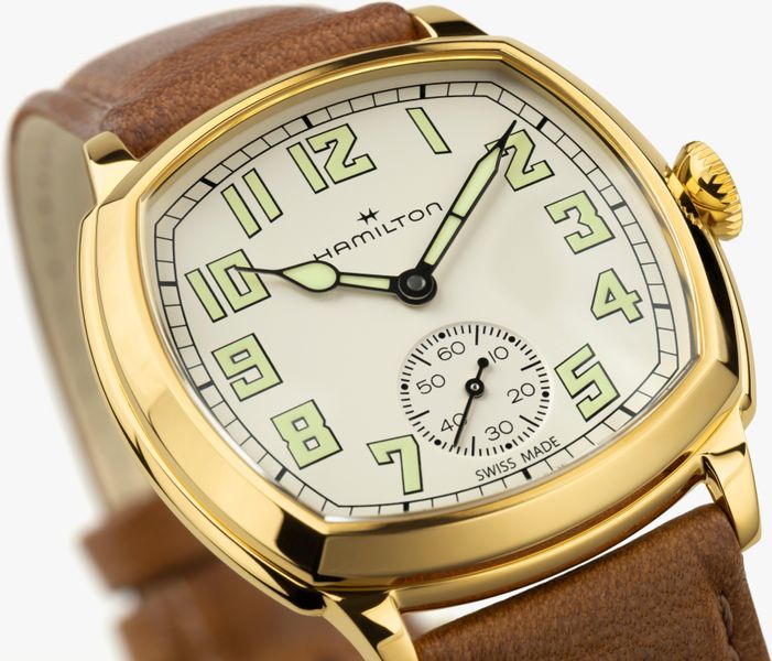 Hamilton American Classic Cushion Mechanical H36139520 Orologio da polso donna Hamilton American Classic Cushion Mechanical H36139520 Orologio da polso donna