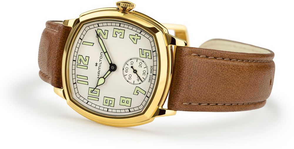 Hamilton American Classic Cushion Mechanical H36139520 Orologio da polso donna Hamilton American Classic Cushion Mechanical H36139520 Orologio da polso donna