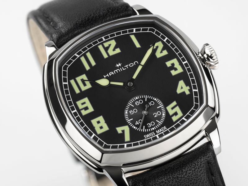 Hamilton American Classic Cushion Mechanical H36129730 Orologio da polso donna Hamilton American Classic Cushion Mechanical H36129730 Orologio da polso donna