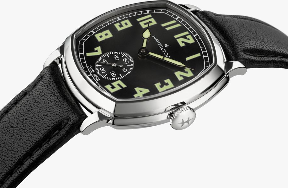 Hamilton American Classic Cushion Mechanical H36129730 Orologio da polso donna Hamilton American Classic Cushion Mechanical H36129730 Orologio da polso donna