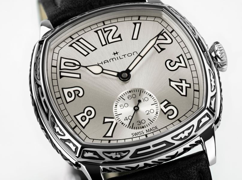 Hamilton American Classic Cushion Mechanical H36149710 Orologio da polso donna Hamilton American Classic Cushion Mechanical H36149710 Orologio da polso donna